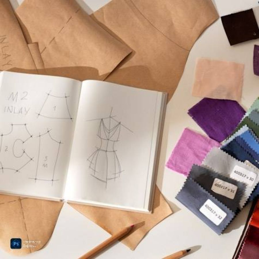 راهنمای رسم الگو با روش دراپینگ